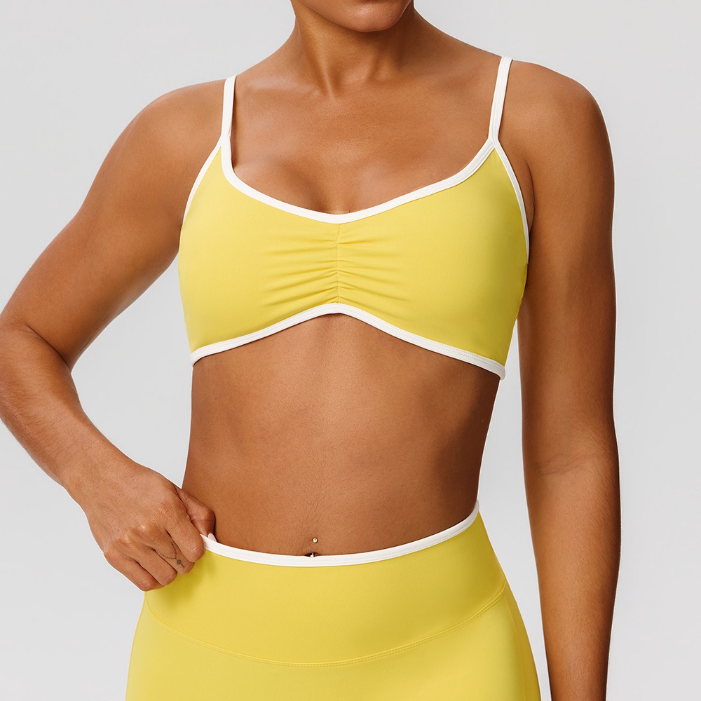 Yoga Blocks - Ademend sportbeha voor dames, sexy rug,