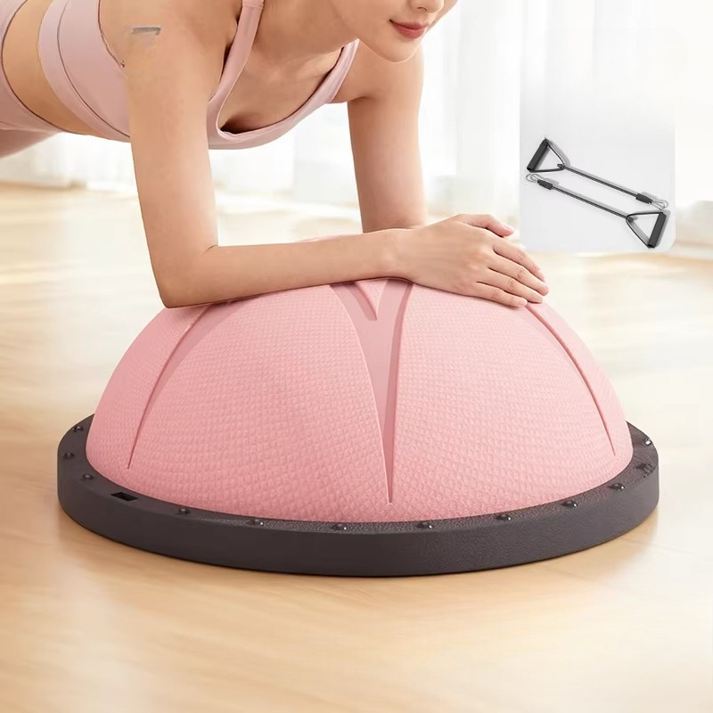 Bosu Ball Balance - Home Balanstraining Halve bal, yoga en