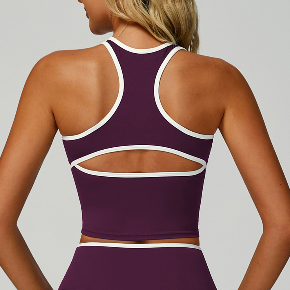 Kleurblok sportbeha yoga vest  - Yoga Blocks recensie en prijs