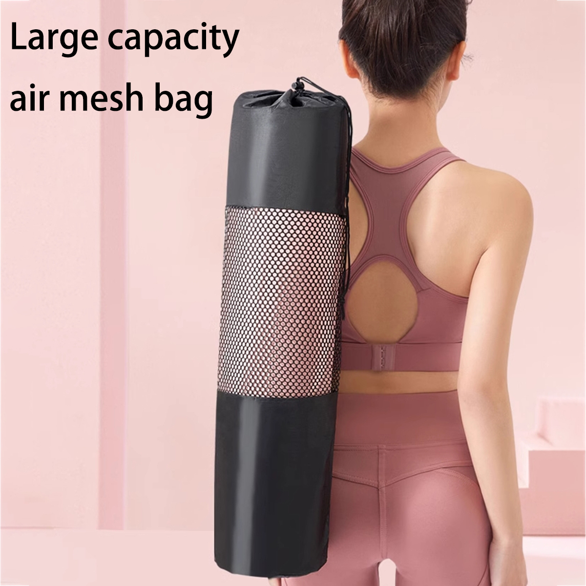 1 ademende mesh tas voor opber - Yoga Fitness Tapis recensie en prijs