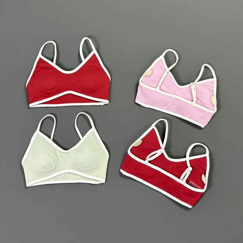 Dames Contrastline Yoga BH V-h - Yoga Fitness Tapis recensie en prijs