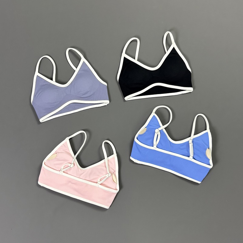 Dames Contrastline Yoga BH V-h - Yoga Fitness Tapis recensie en prijs