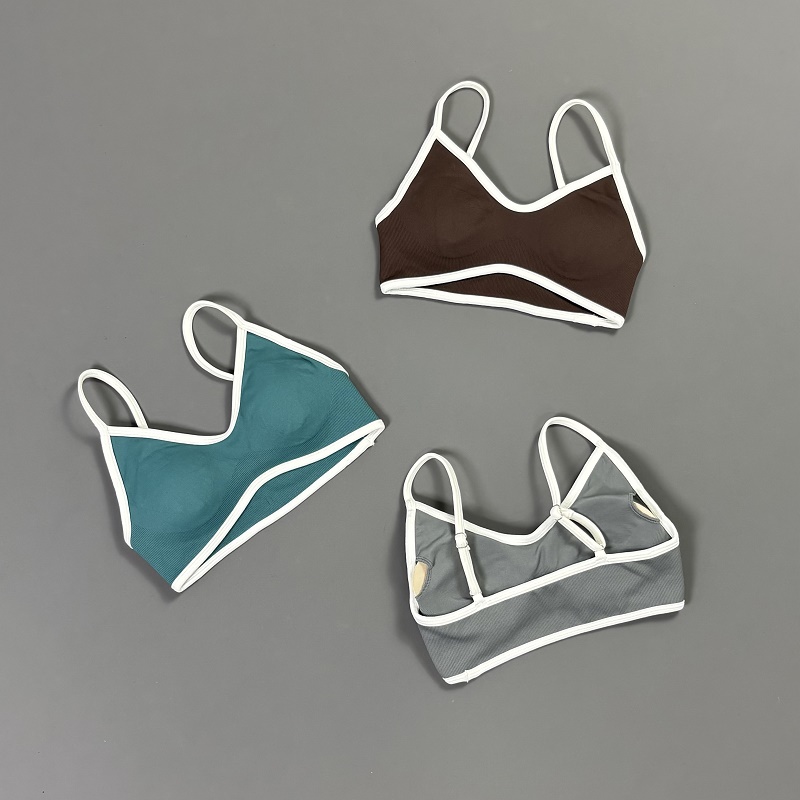 Dames Contrastline Yoga BH V-h - Yoga Fitness Tapis recensie en prijs