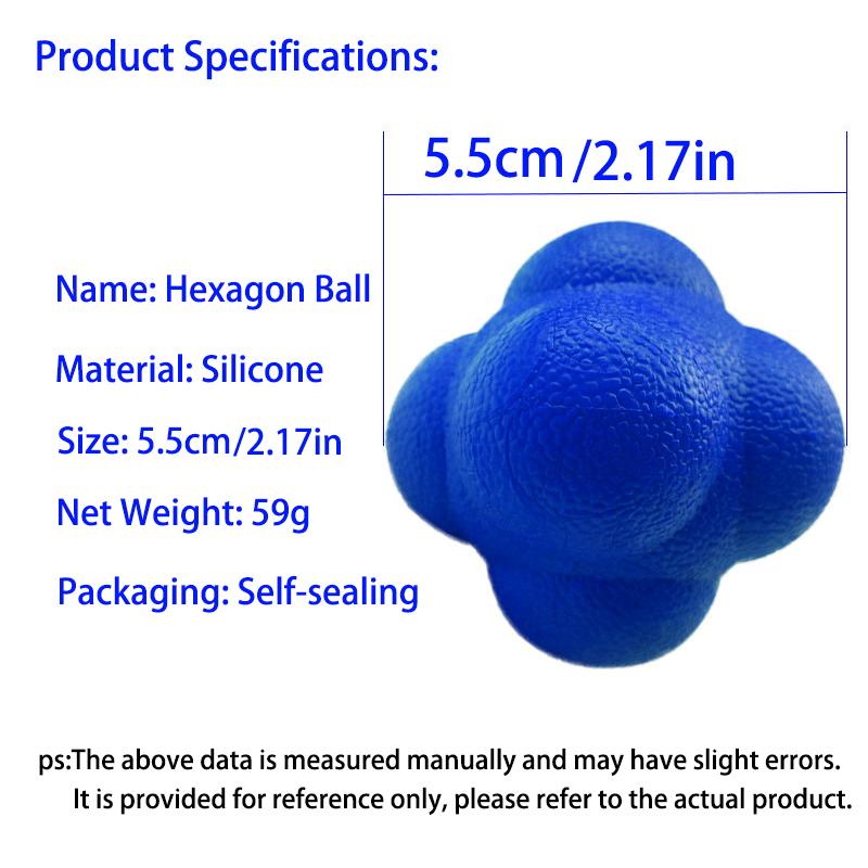 Zeshoekige reactiebal, rubbere - Bosu Ball Balance recensie en prijs