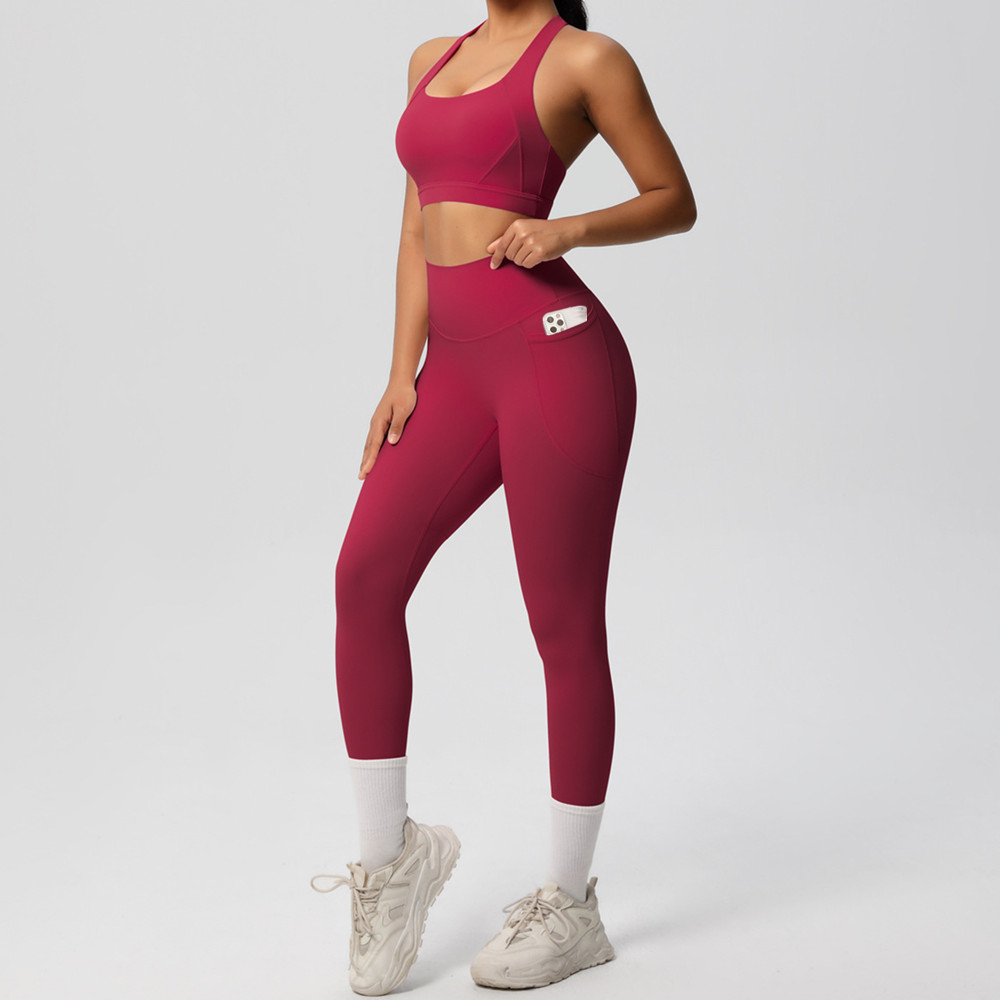 Sportbeha met schouderbandjes, - Yoga Fitness Tapis recensie en prijs