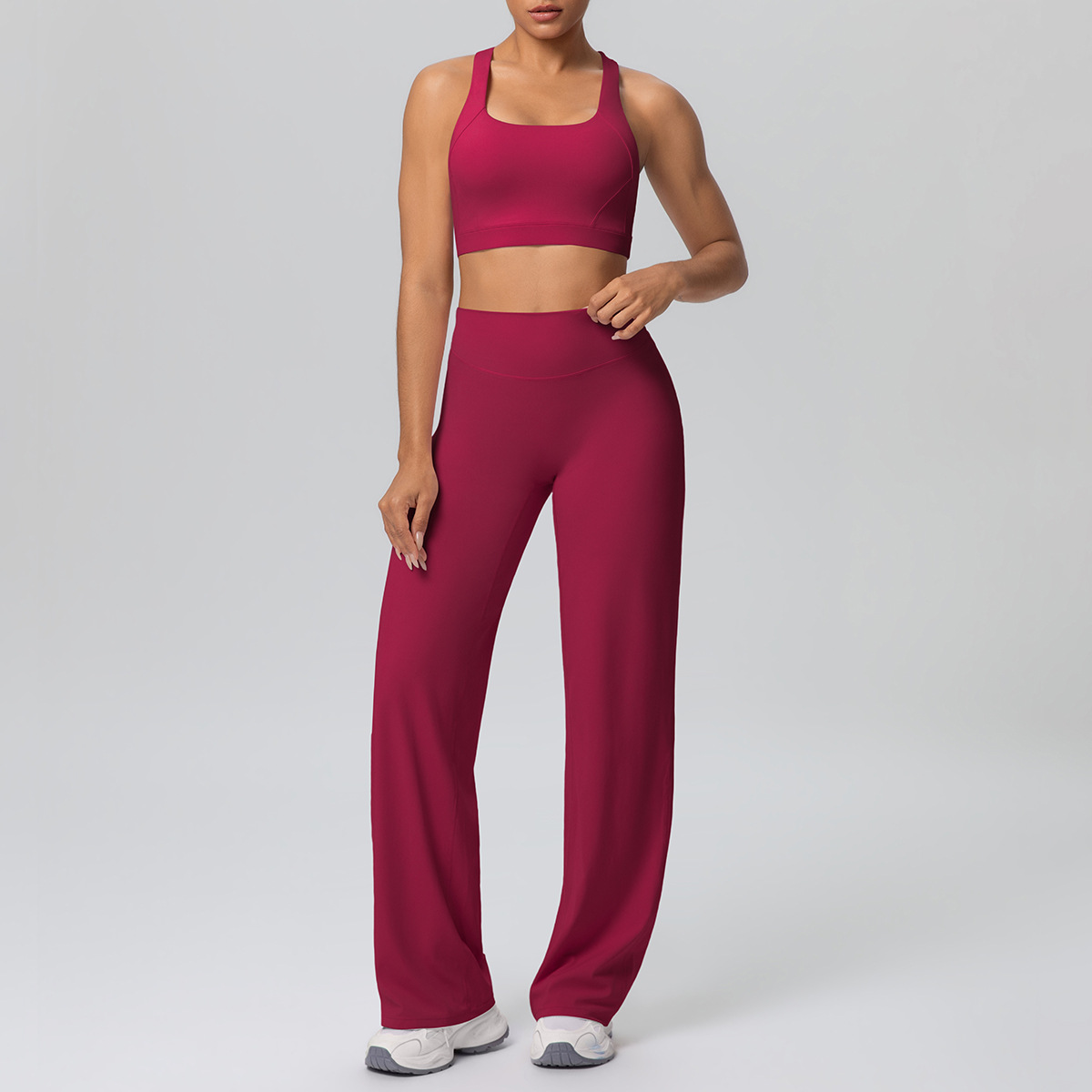 Sportbeha met schouderbandjes, - Yoga Fitness Tapis recensie en prijs